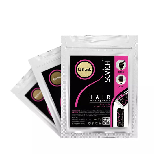 Sevich 100g Hair Fibers 10 Color Keratin Hair Building Fiber Powder