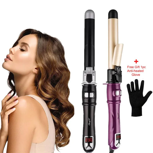 25/28/32mm Professional Ceramic Barrel Hair Curler Automatic Rotation Curling Iron For Hair Curlers Hair Styling Appliances