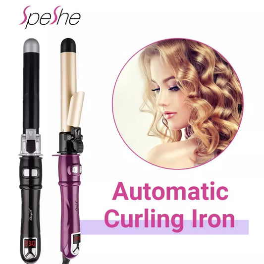 Ceramic Barrel Hair Curlers Automatic Rotating Curling Iron For Hair Iron Curling Wands