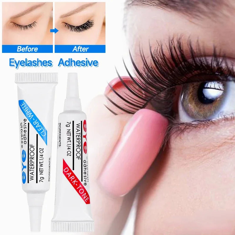 2 Colors Black White Professional Eyelashes Glue Waterproof Eye Lash